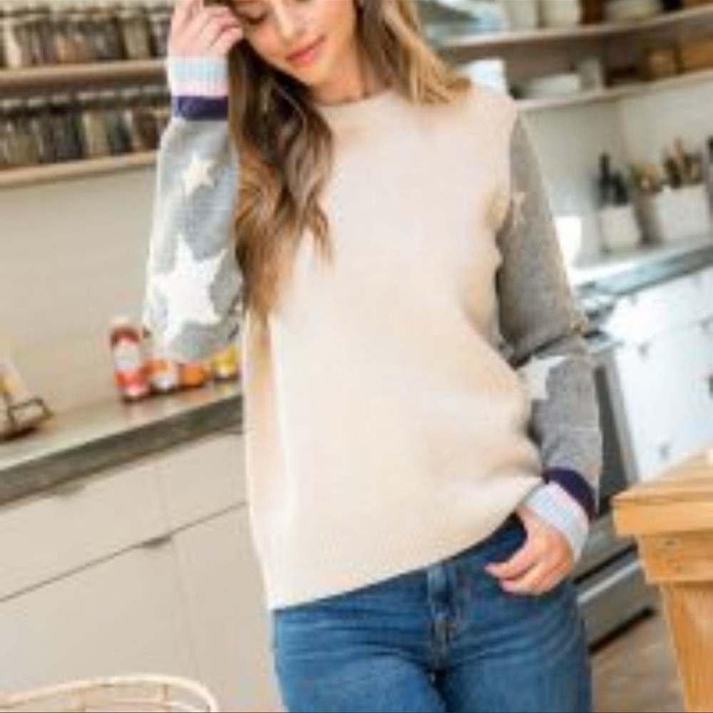 THML Star Crewneck Sweater